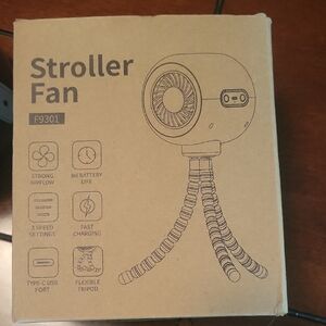 Portable Stroller Fan with Flexible Tripod